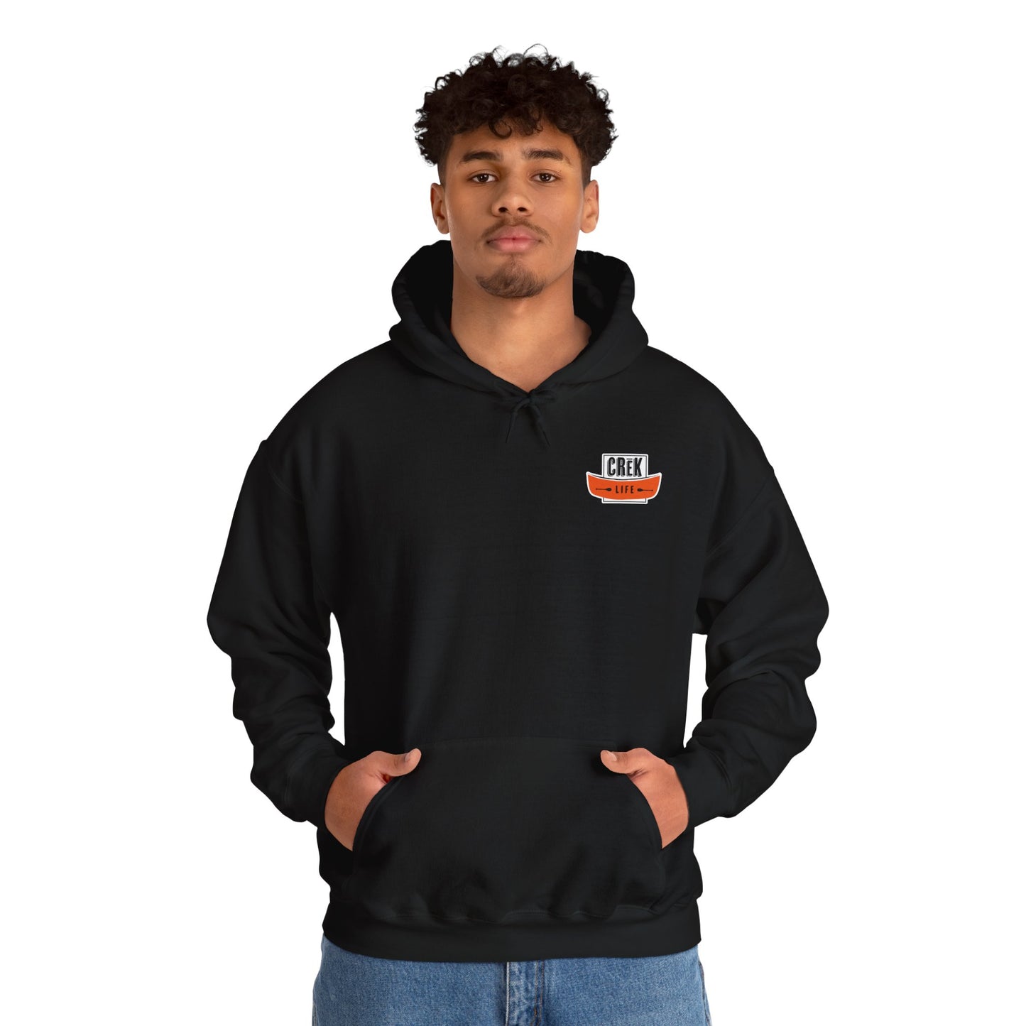 Breeches Unisex Heavy Blend Hooded Sweatshirt by Crēk Life (Gildan 18500)