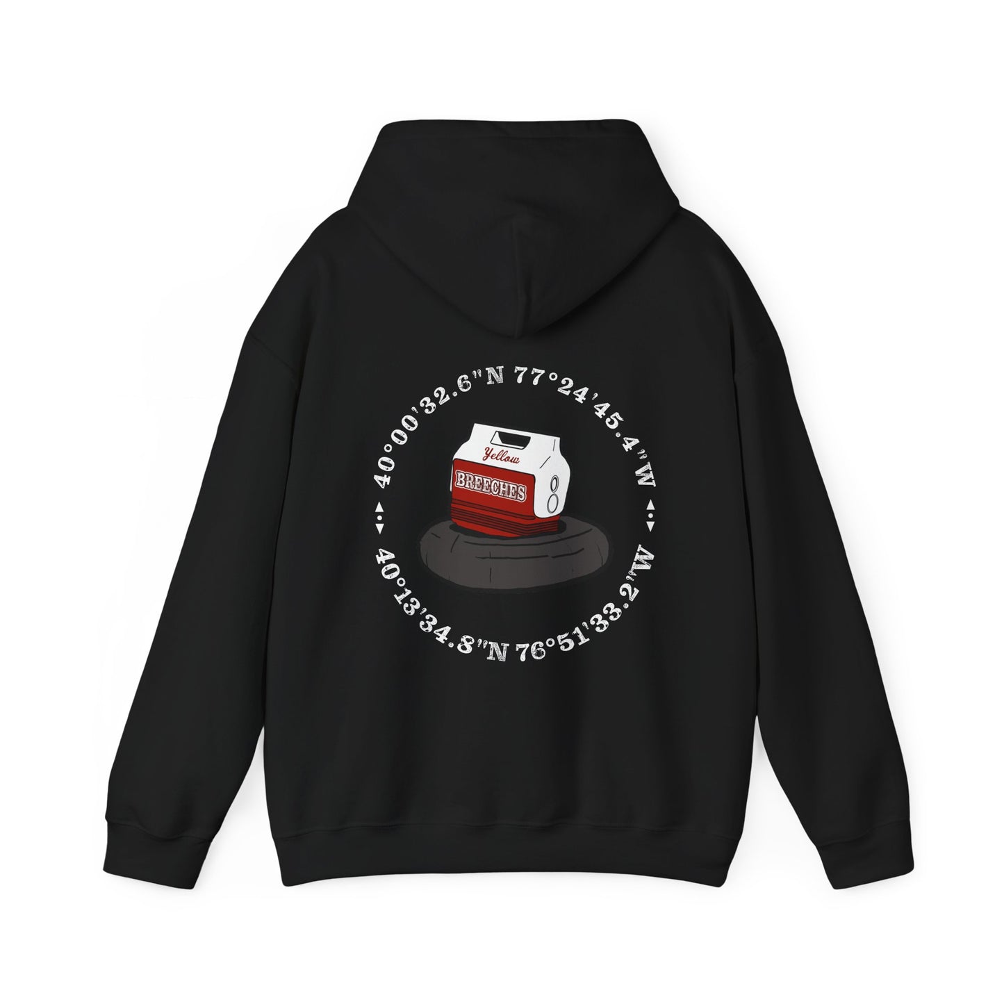 Breeches Unisex Heavy Blend Hooded Sweatshirt by Crēk Life (Gildan 18500)