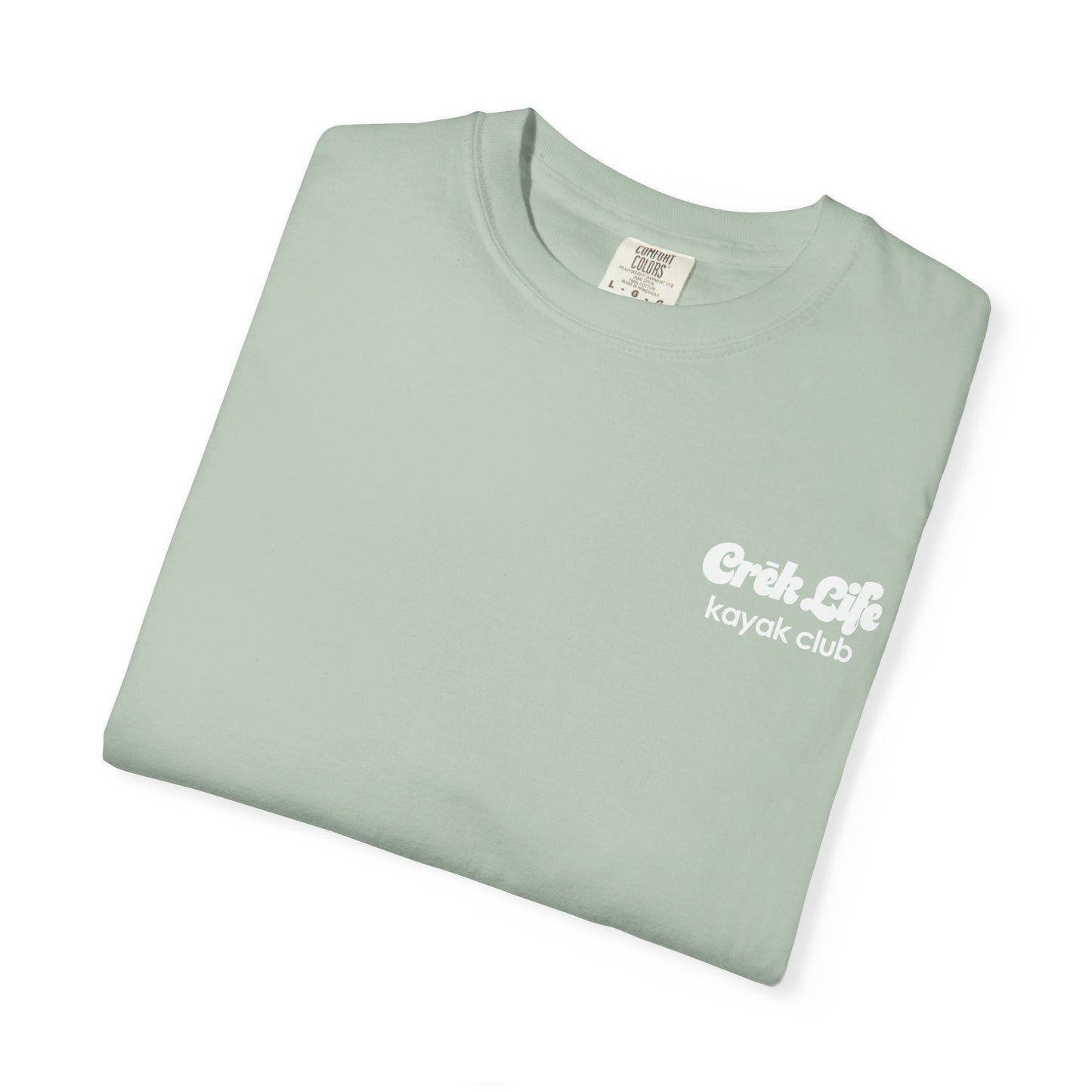 Crēk Life: Kayak Club Unisex Garment-Dyed T-shirt