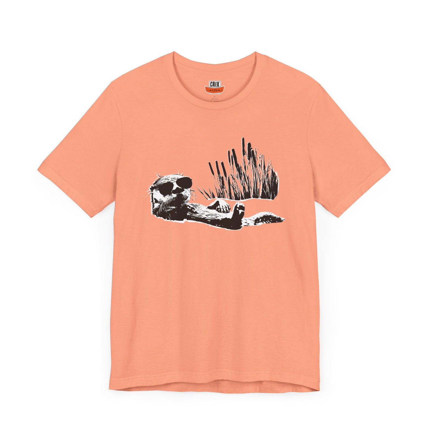 Otter Vibes: Unisex Bell+Canvas T-Shirt by Crēk Life