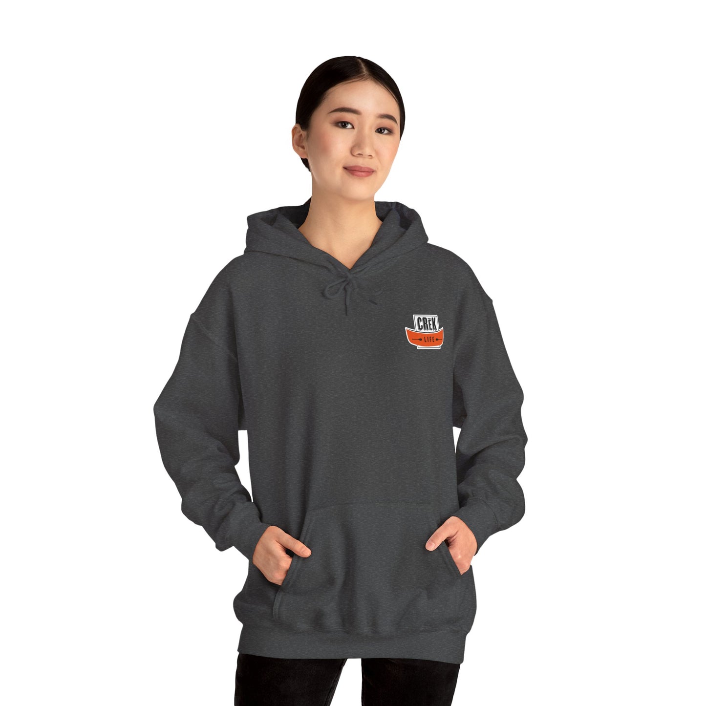 Breeches Unisex Heavy Blend Hooded Sweatshirt by Crēk Life (Gildan 18500)