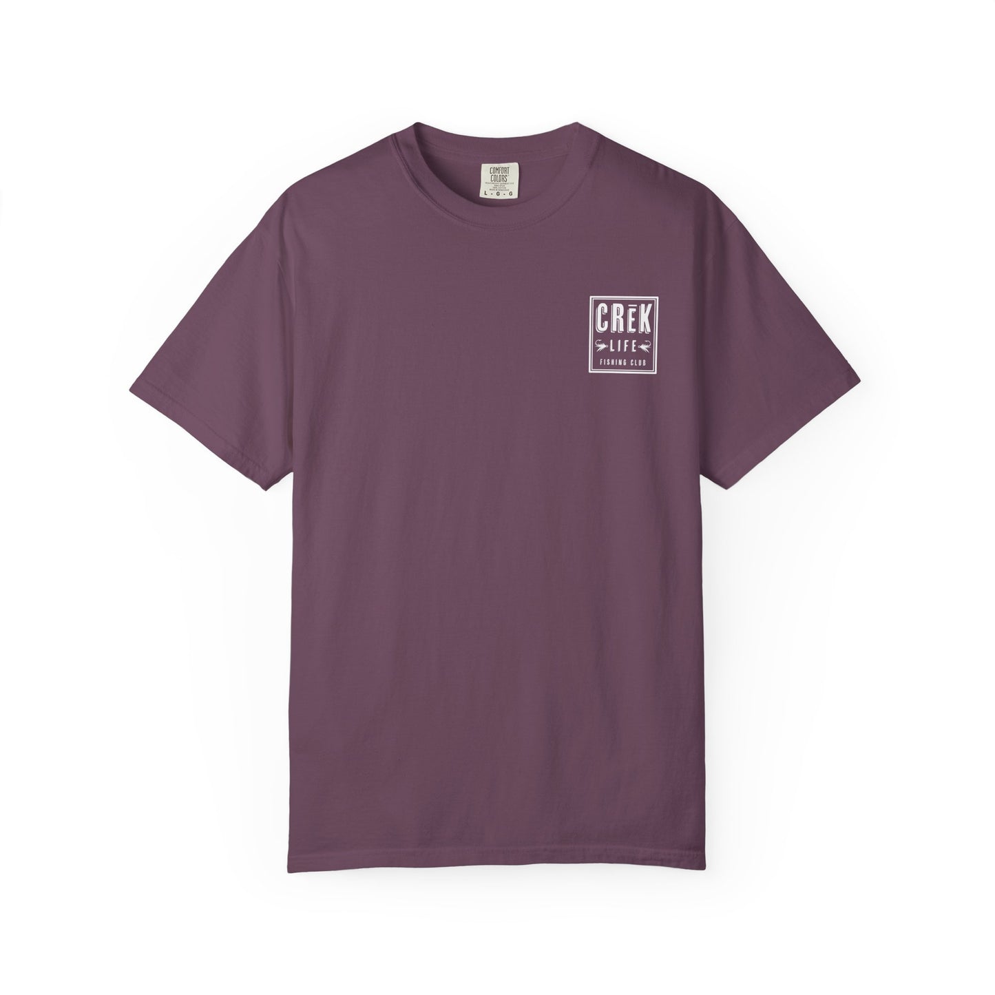 Crēk Life Fishing Club Comfort Colors Tee