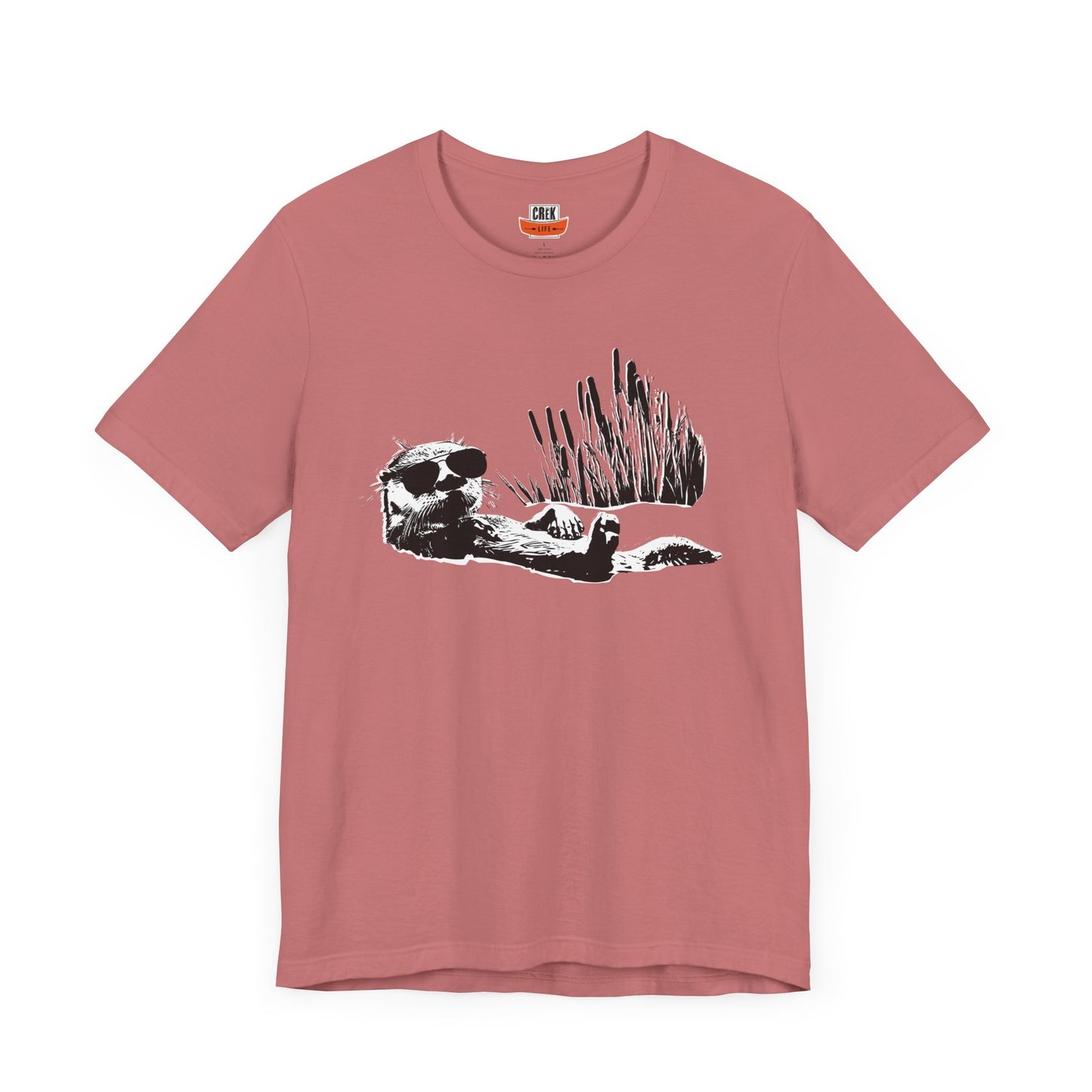 Otter Vibes: Unisex Bell+Canvas T-Shirt by Crēk Life
