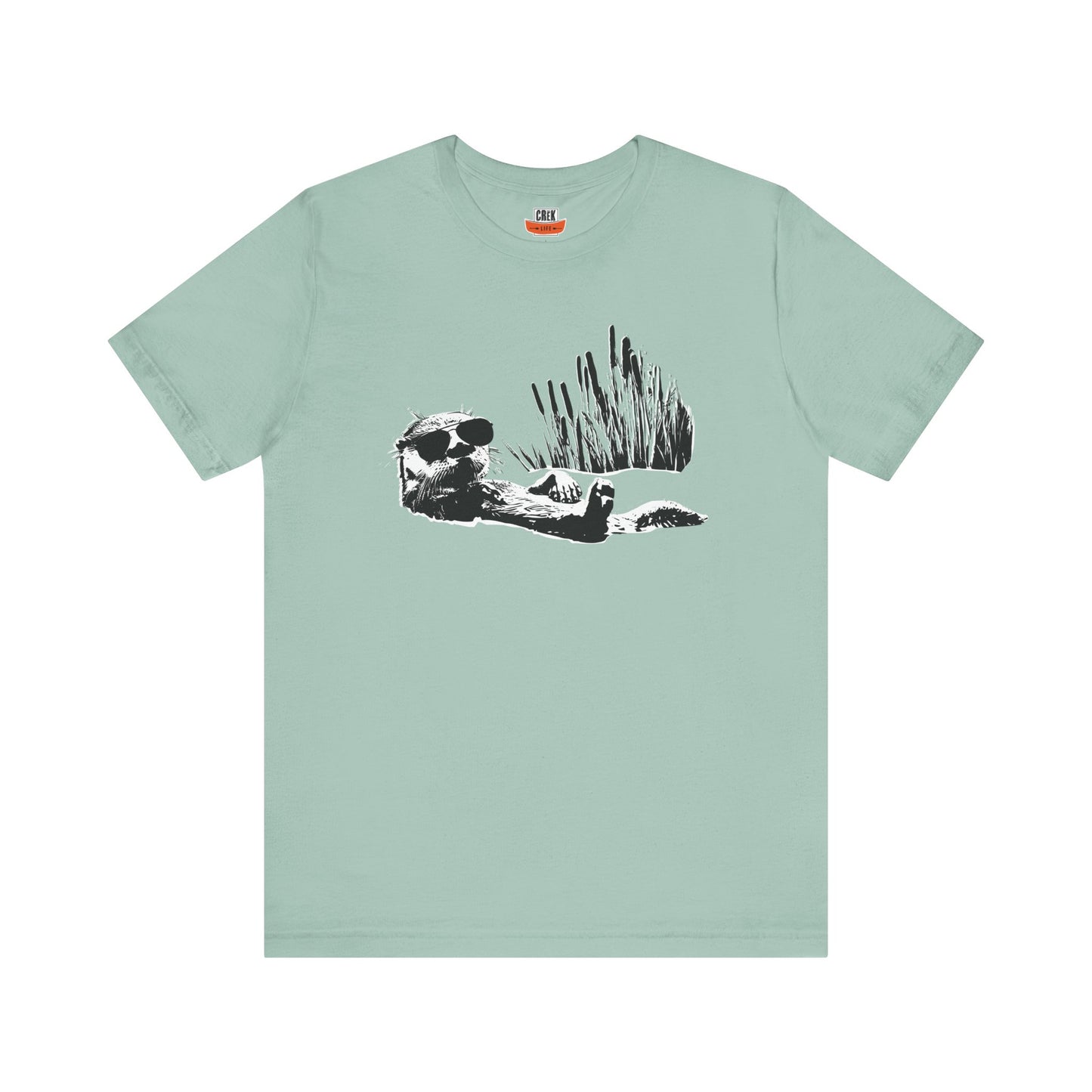 Otter Vibes: Unisex Bell+Canvas T-Shirt by Crēk Life