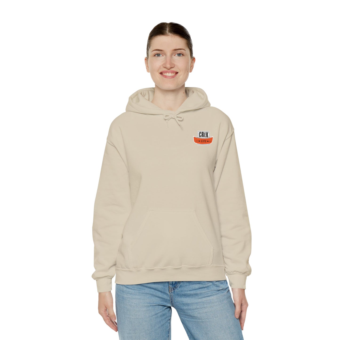 Breeches Unisex Heavy Blend Hooded Sweatshirt by Crēk Life (Gildan 18500)
