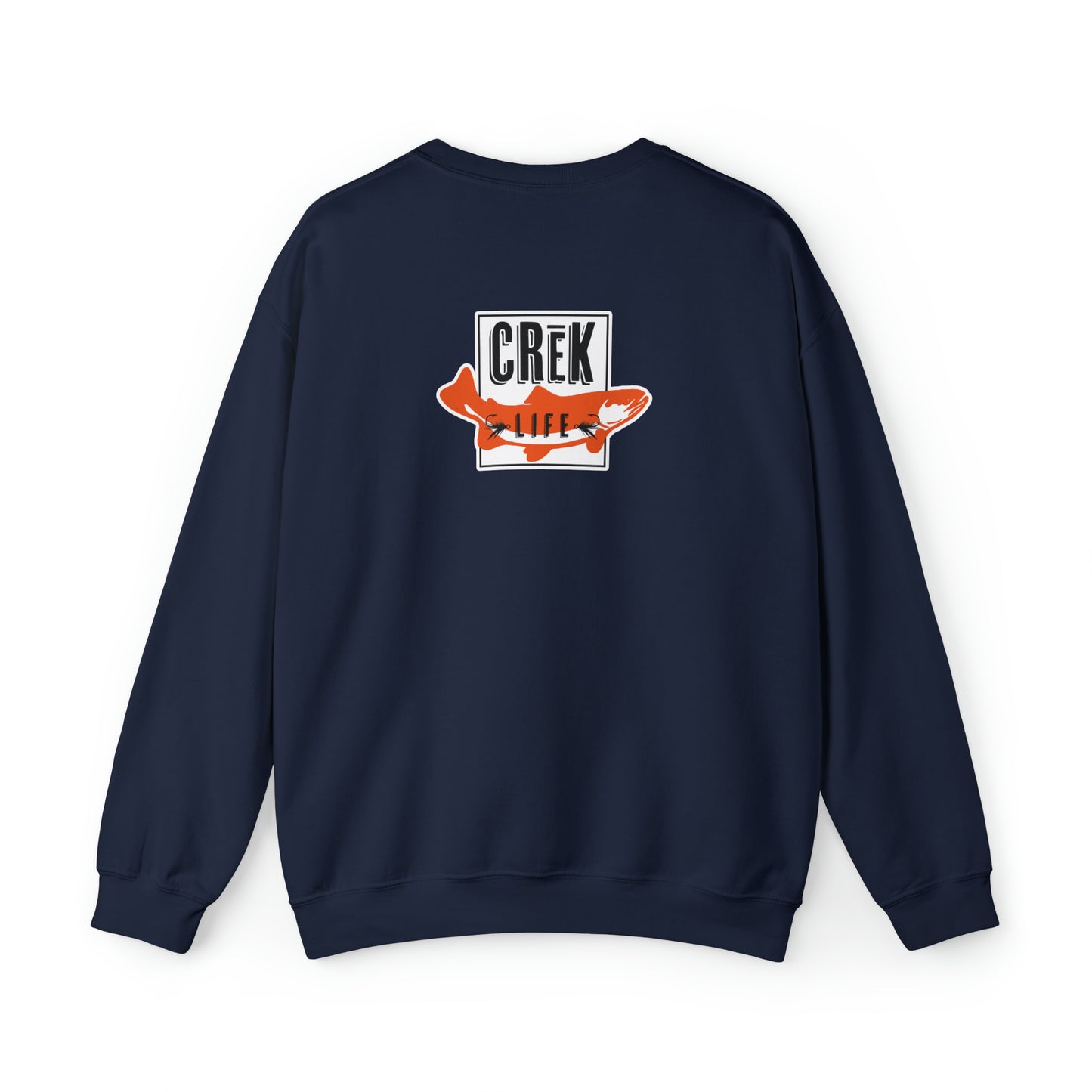 Crēk Life Fishing Club Unisex Heavy Blend™ Crewneck Sweatshirt
