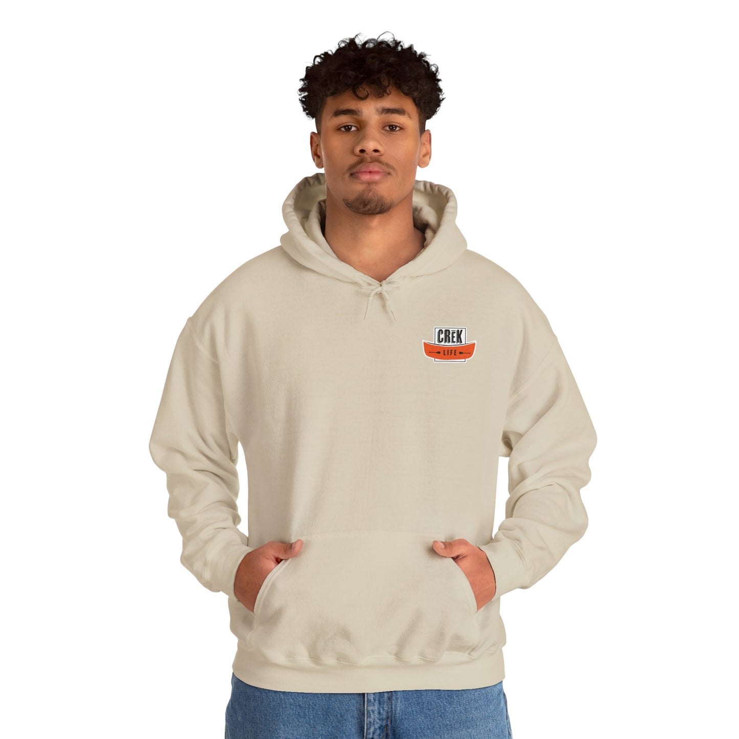 Breeches Unisex Heavy Blend Hooded Sweatshirt by Crēk Life (Gildan 18500)
