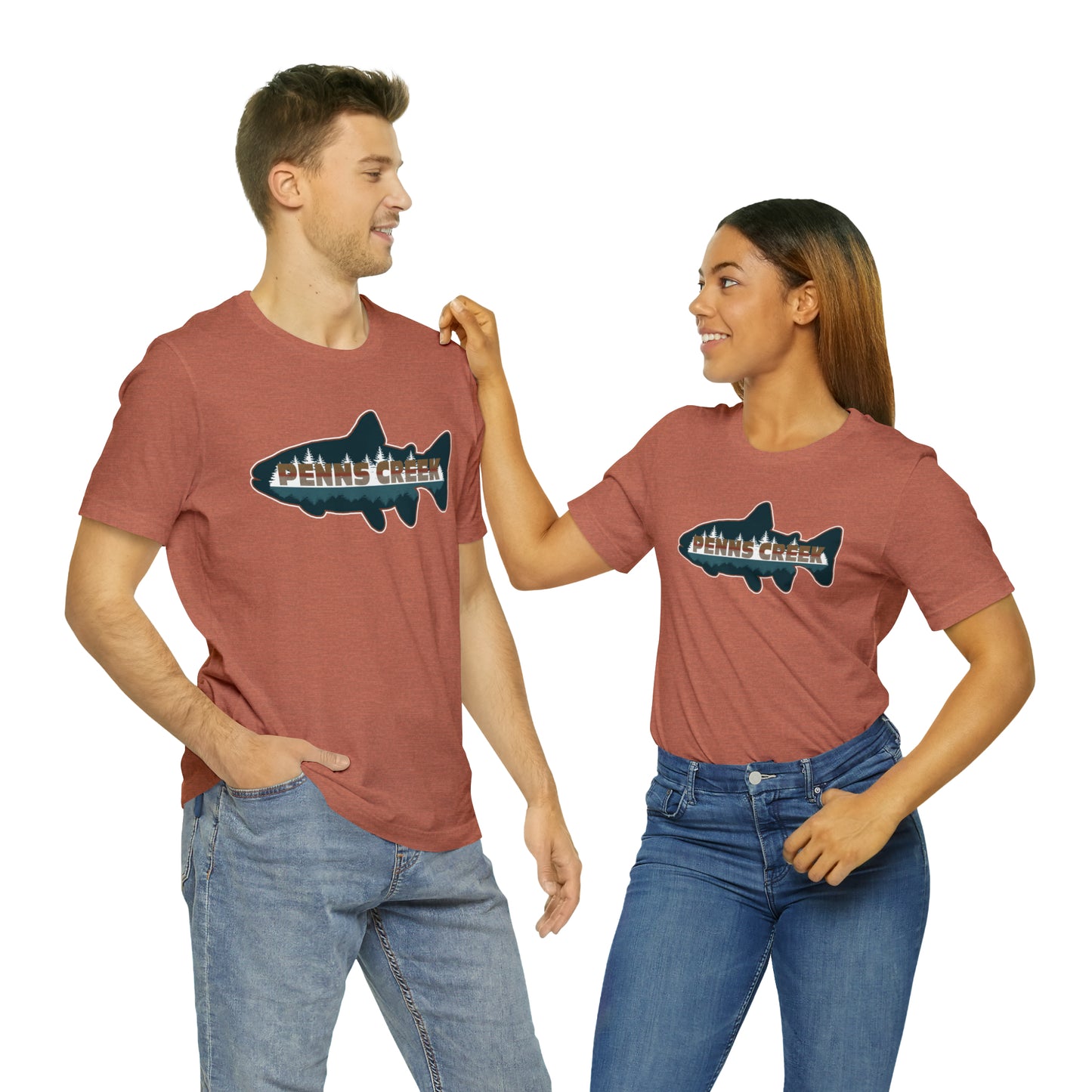 Penns Creek Trout- Bella Canvas Tee