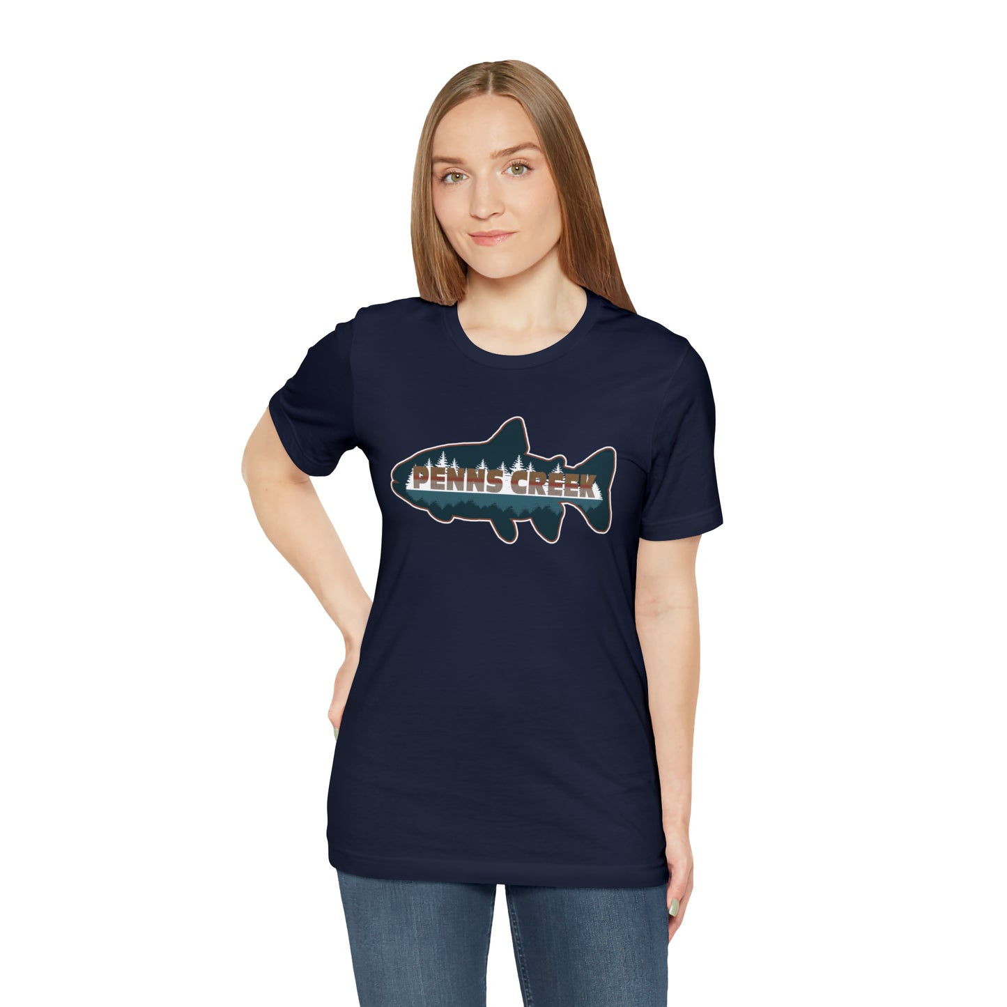 Penns Creek Trout- Bella Canvas Tee