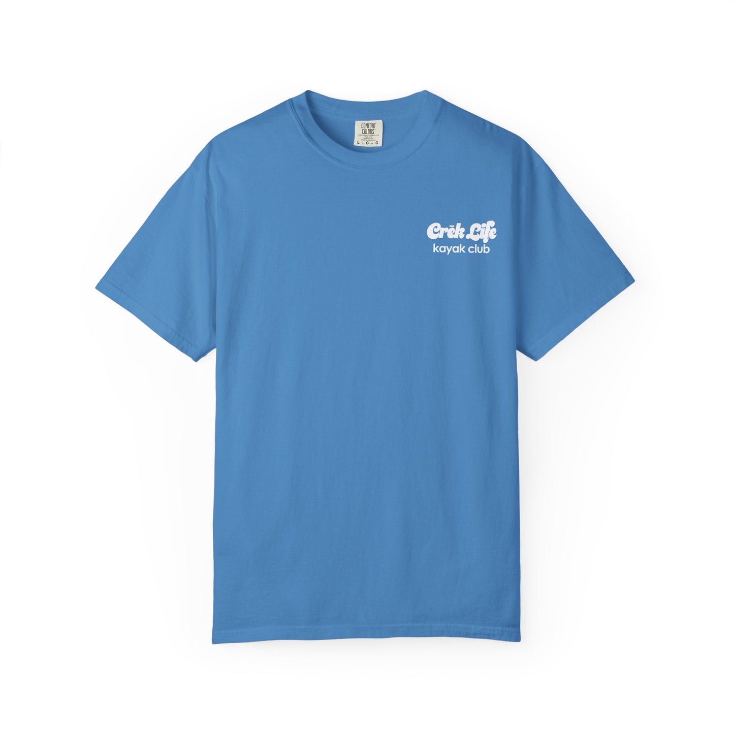 Crēk Life: Kayak Club Unisex Garment-Dyed T-shirt