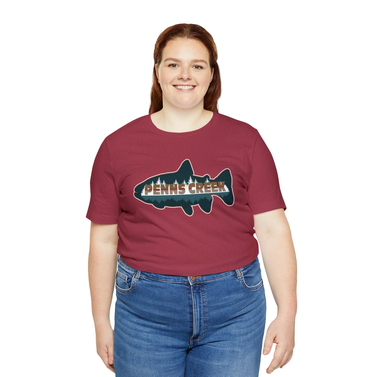 Penns Creek Trout- Bella Canvas Tee