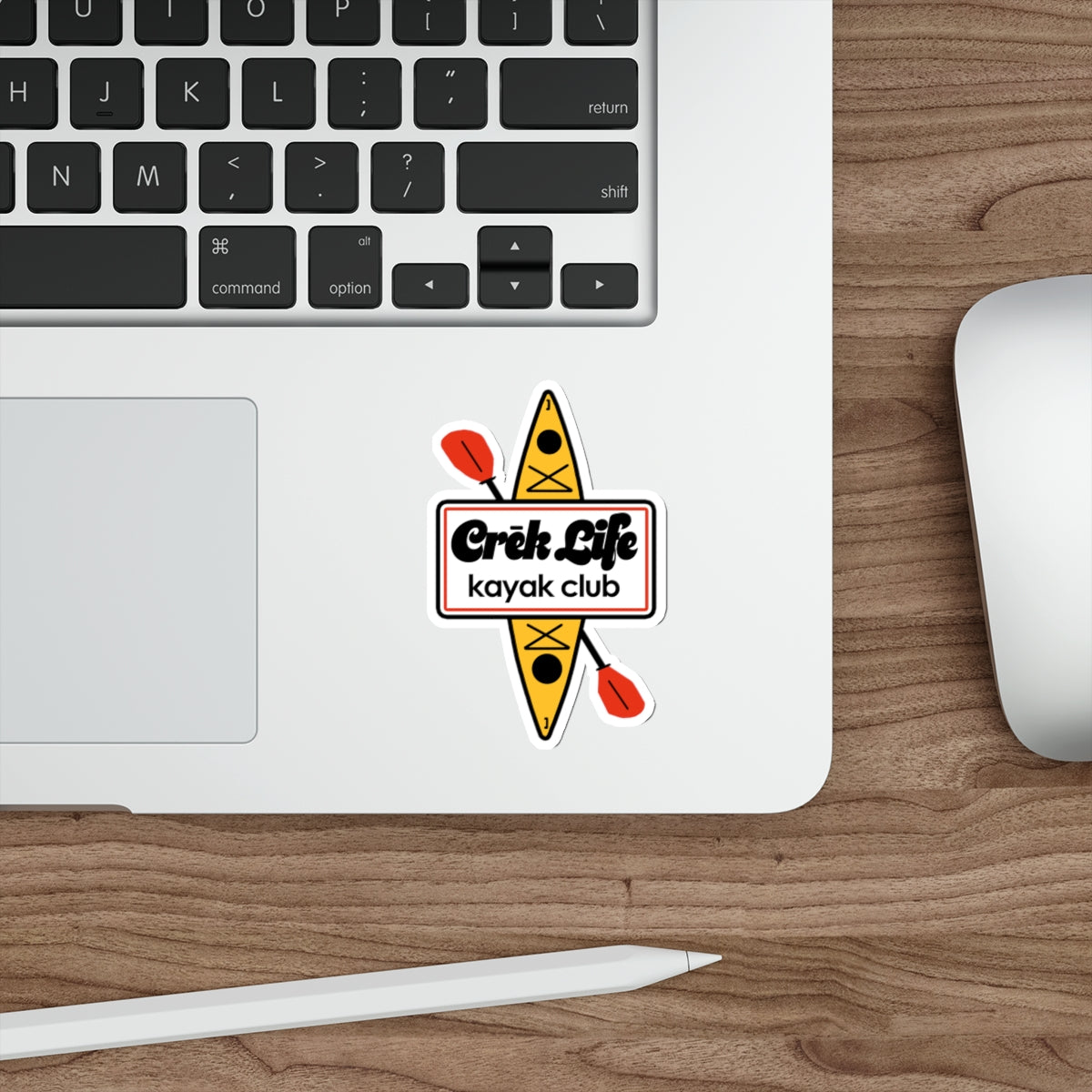 Crēk Life Kayak Club Vinyl Die-Cut Sticker