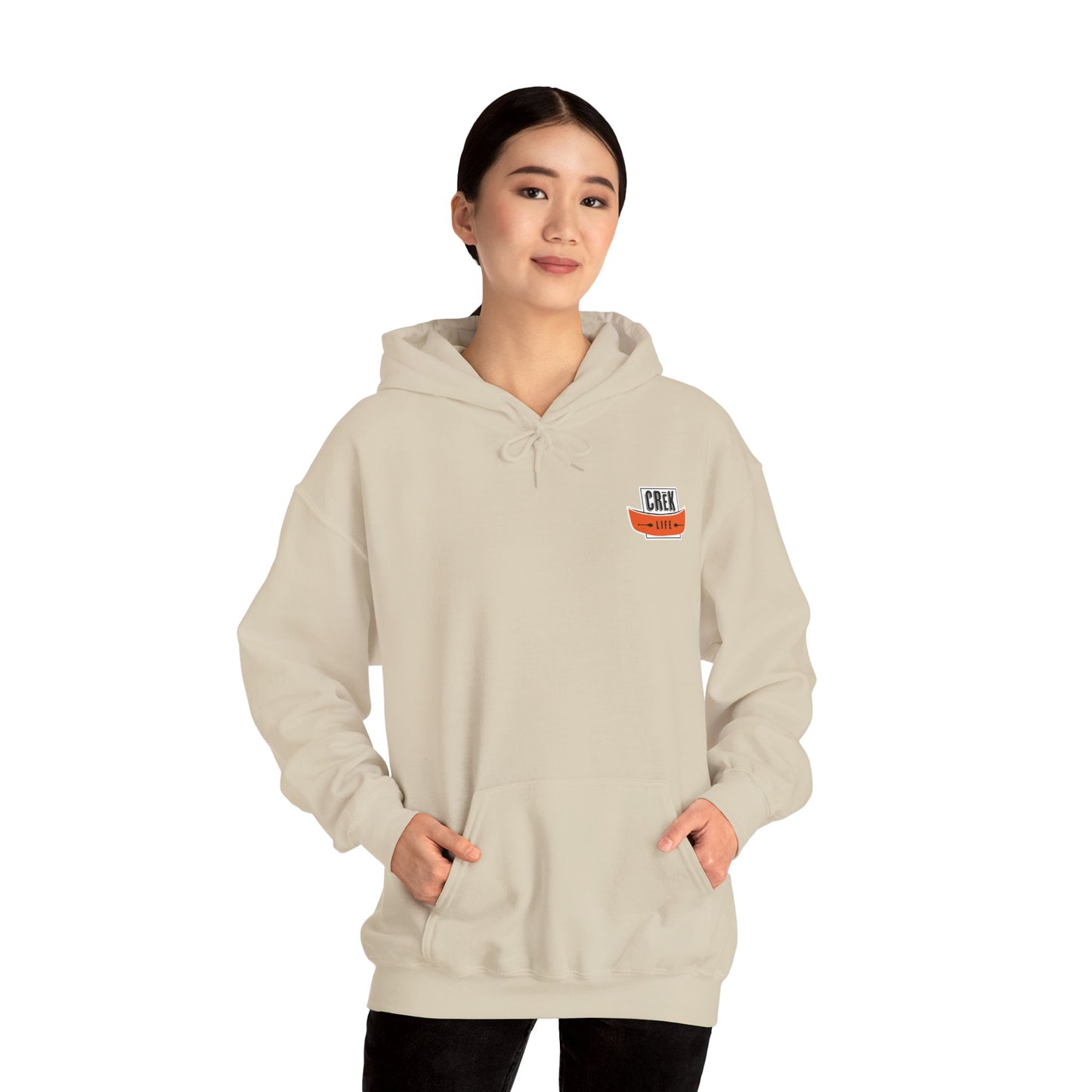 Breeches Unisex Heavy Blend Hooded Sweatshirt by Crēk Life (Gildan 18500)