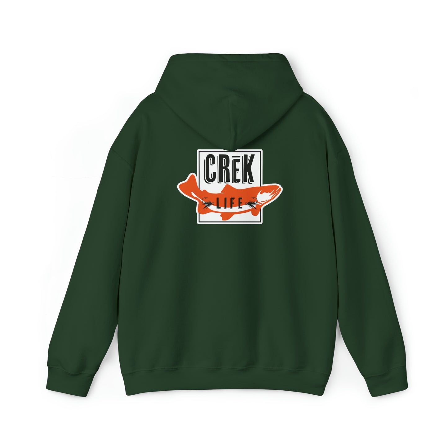 Crēk Life Fishing Club Unisex Heavy Blend Hooded Sweatshirt