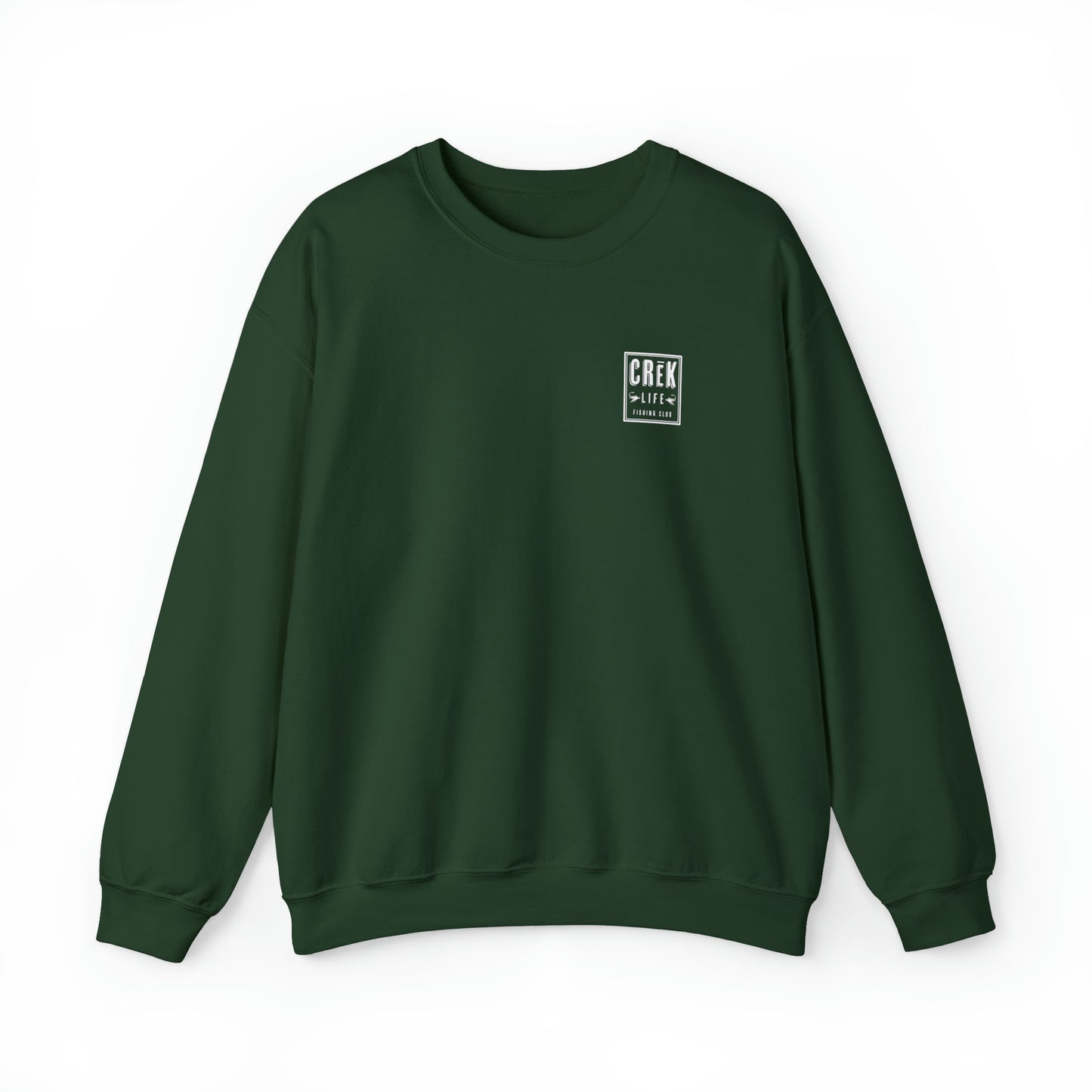Crēk Life Fishing Club Unisex Heavy Blend™ Crewneck Sweatshirt