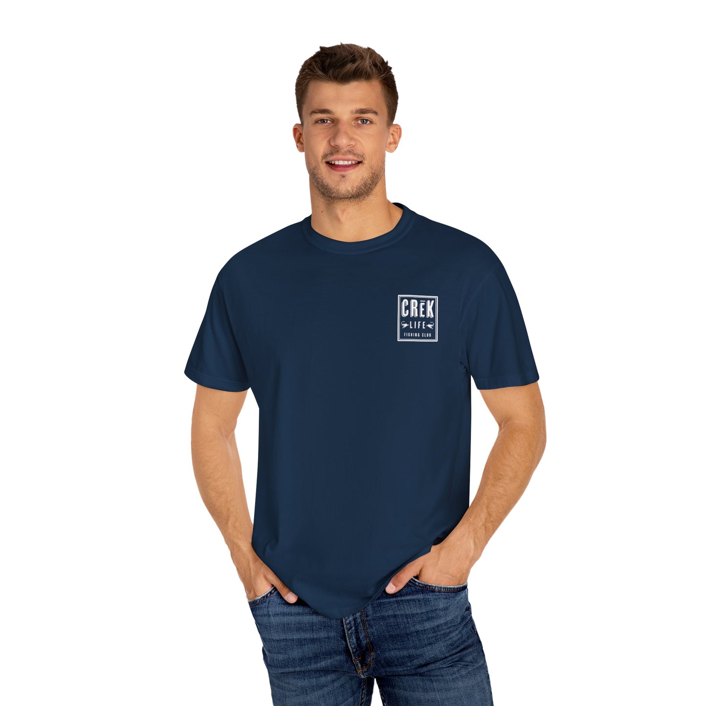 Crēk Life Fishing Club Comfort Colors Tee