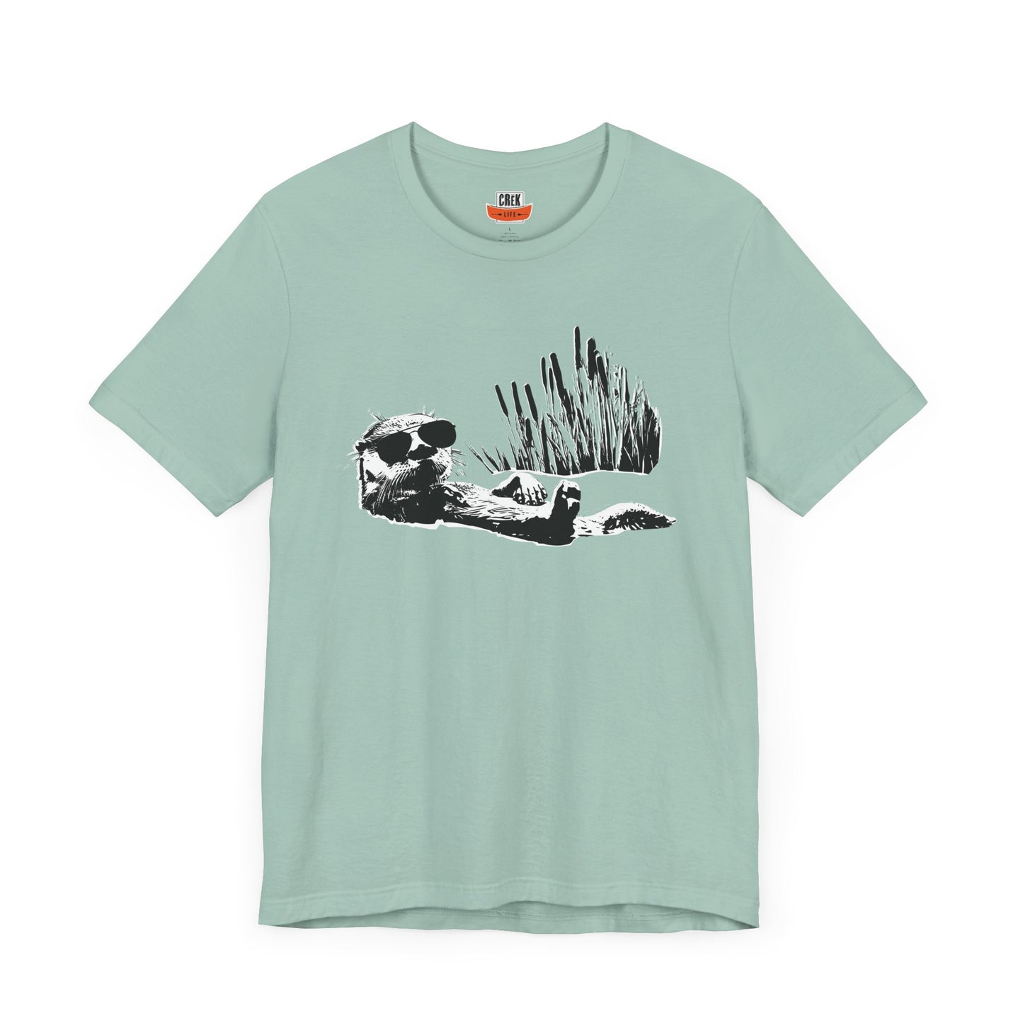 Otter Vibes: Unisex Bell+Canvas T-Shirt by Crēk Life