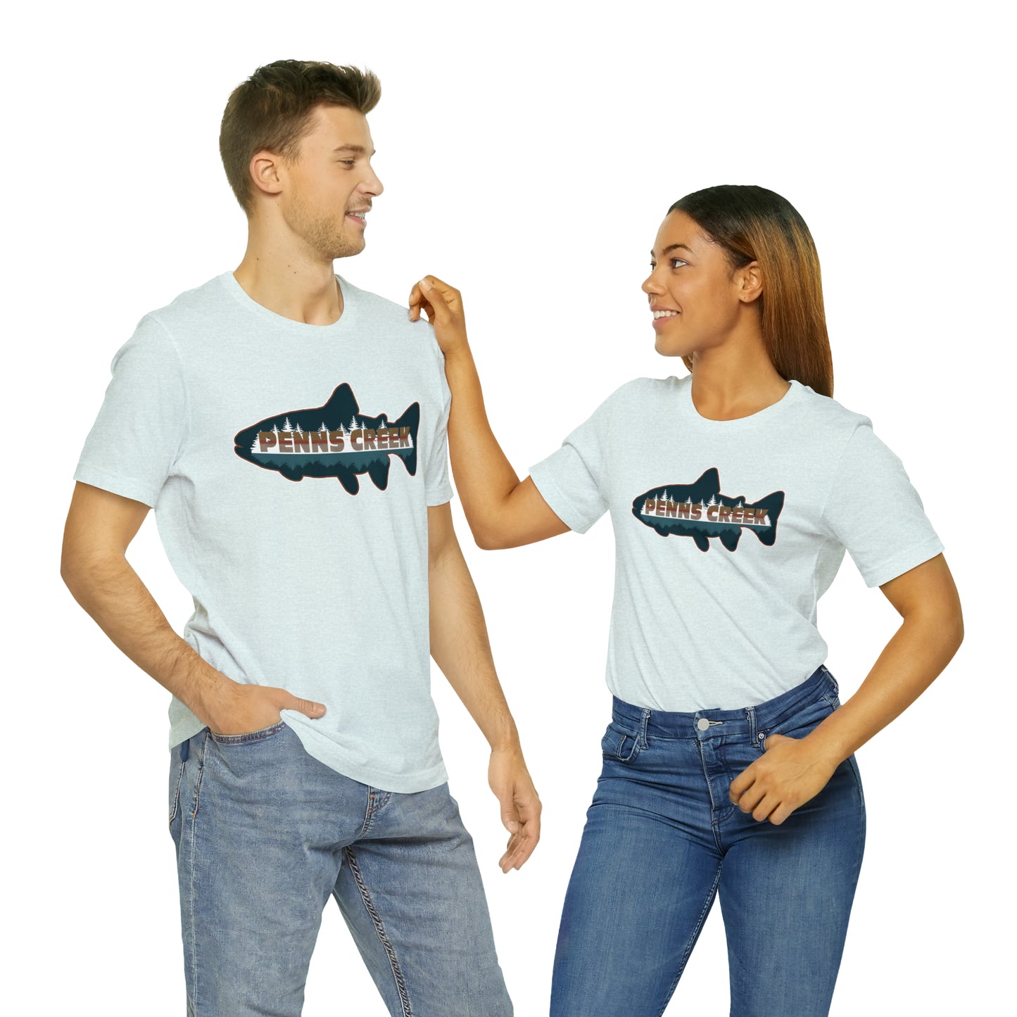 Penns Creek Trout- Bella Canvas Tee