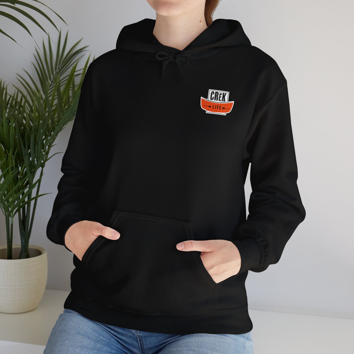 Breeches Unisex Heavy Blend Hooded Sweatshirt by Crēk Life (Gildan 18500)