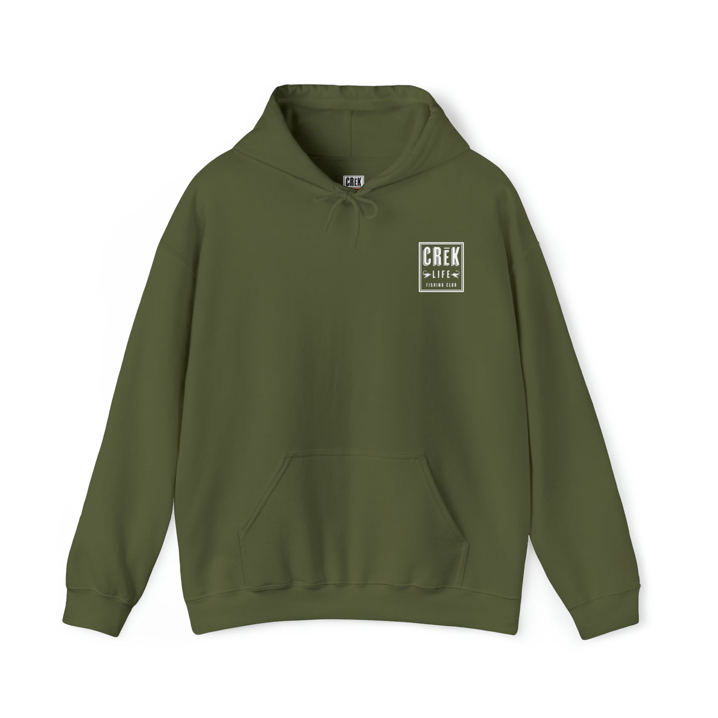 Crēk Life Fishing Club Unisex Heavy Blend Hooded Sweatshirt