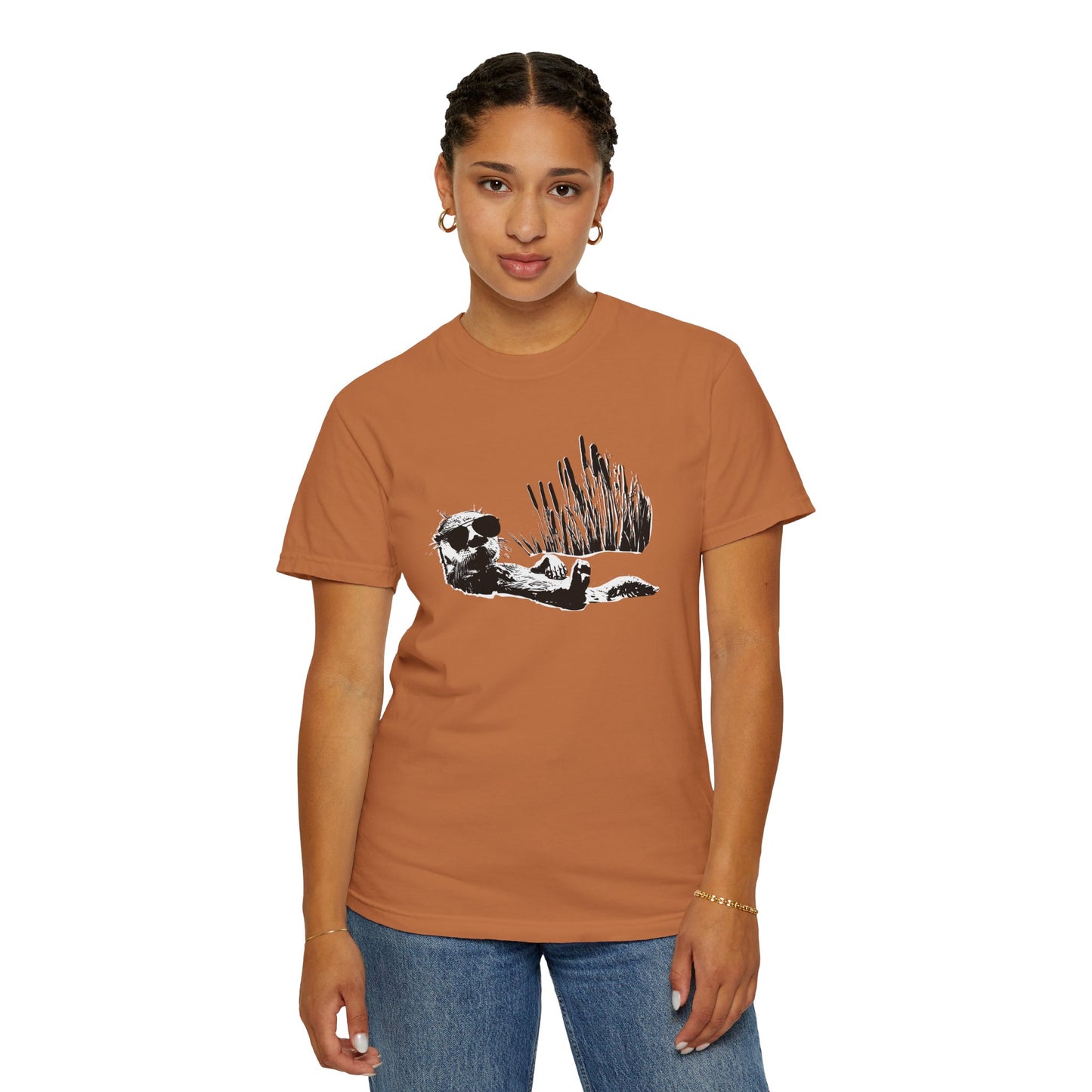 Otter Vibes: Unisex Comfort Colors T-Shirt by Crēk Life