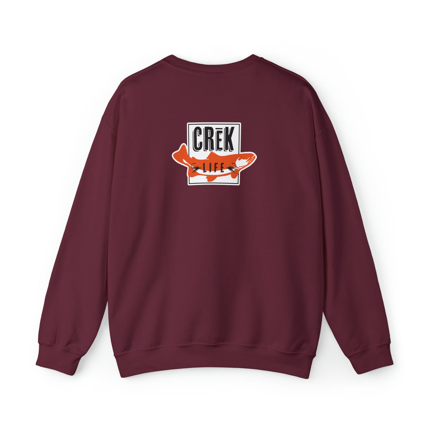 Crēk Life Fishing Club Unisex Heavy Blend™ Crewneck Sweatshirt