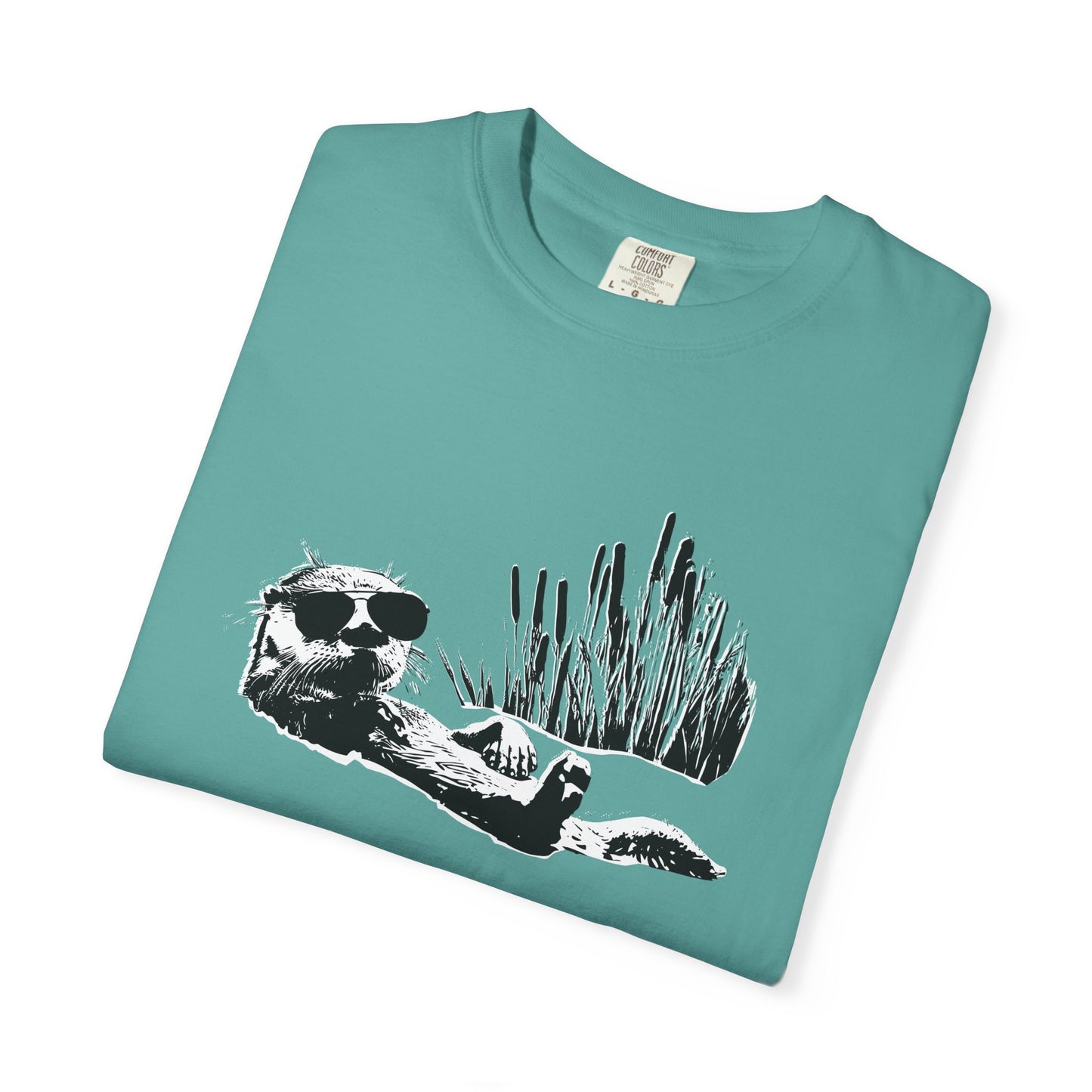 Otter Vibes: Unisex Comfort Colors T-Shirt by Crēk Life