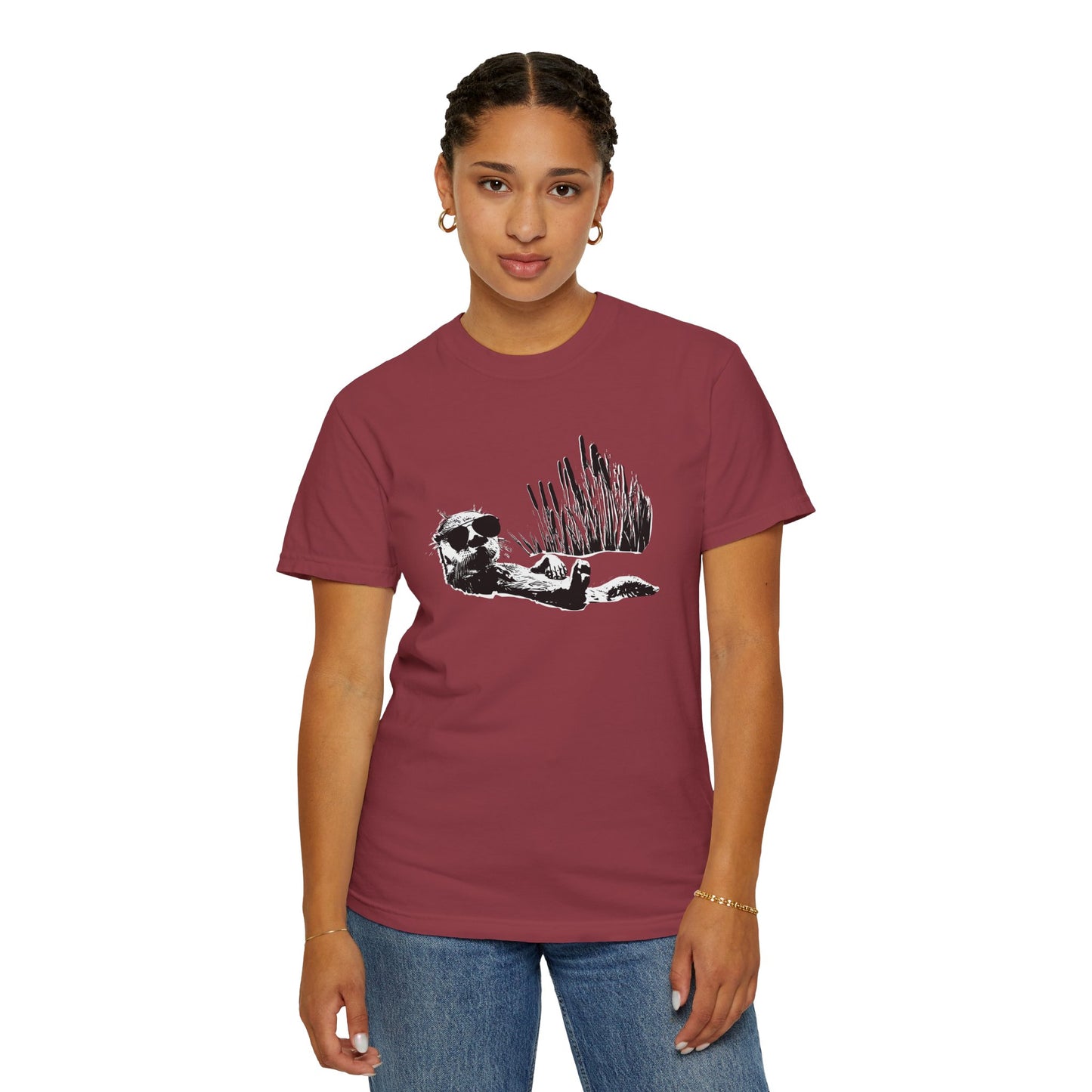 Otter Vibes: Unisex Comfort Colors T-Shirt by Crēk Life