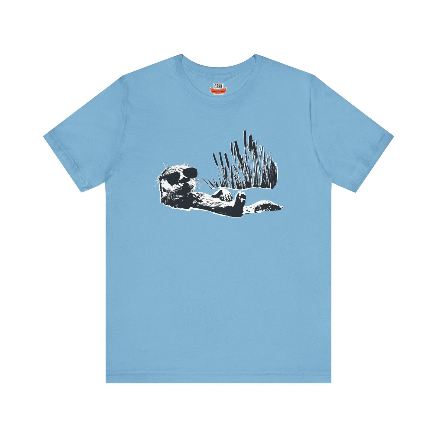 Otter Vibes: Unisex Bell+Canvas T-Shirt by Crēk Life