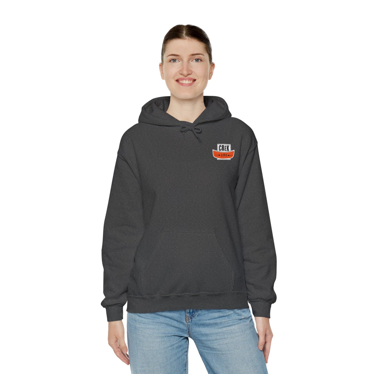 Breeches Unisex Heavy Blend Hooded Sweatshirt by Crēk Life (Gildan 18500)