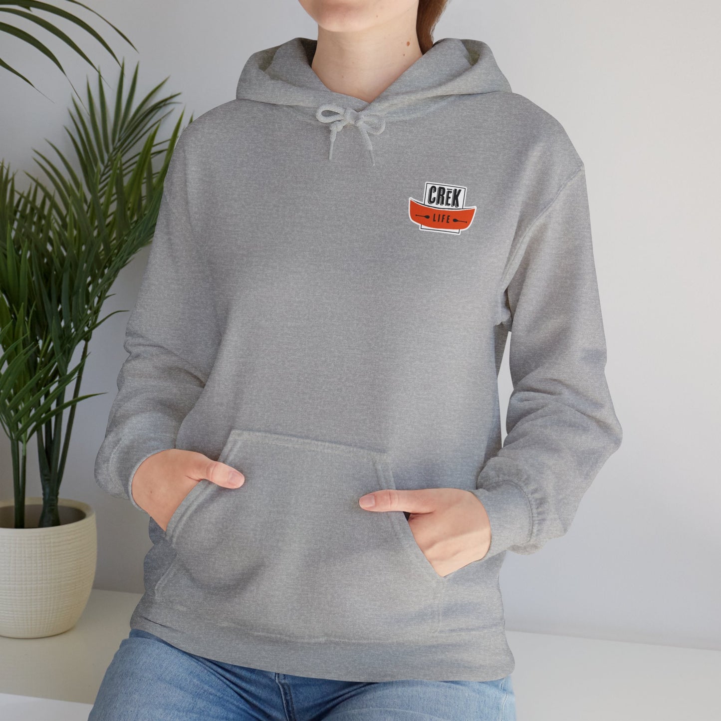 Breeches Unisex Heavy Blend Hooded Sweatshirt by Crēk Life (Gildan 18500)