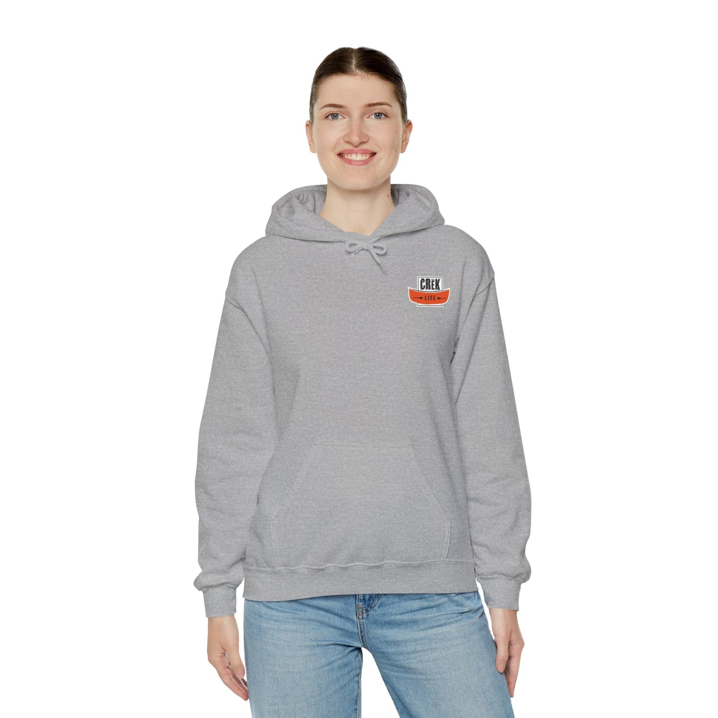 Breeches Unisex Heavy Blend Hooded Sweatshirt by Crēk Life (Gildan 18500)