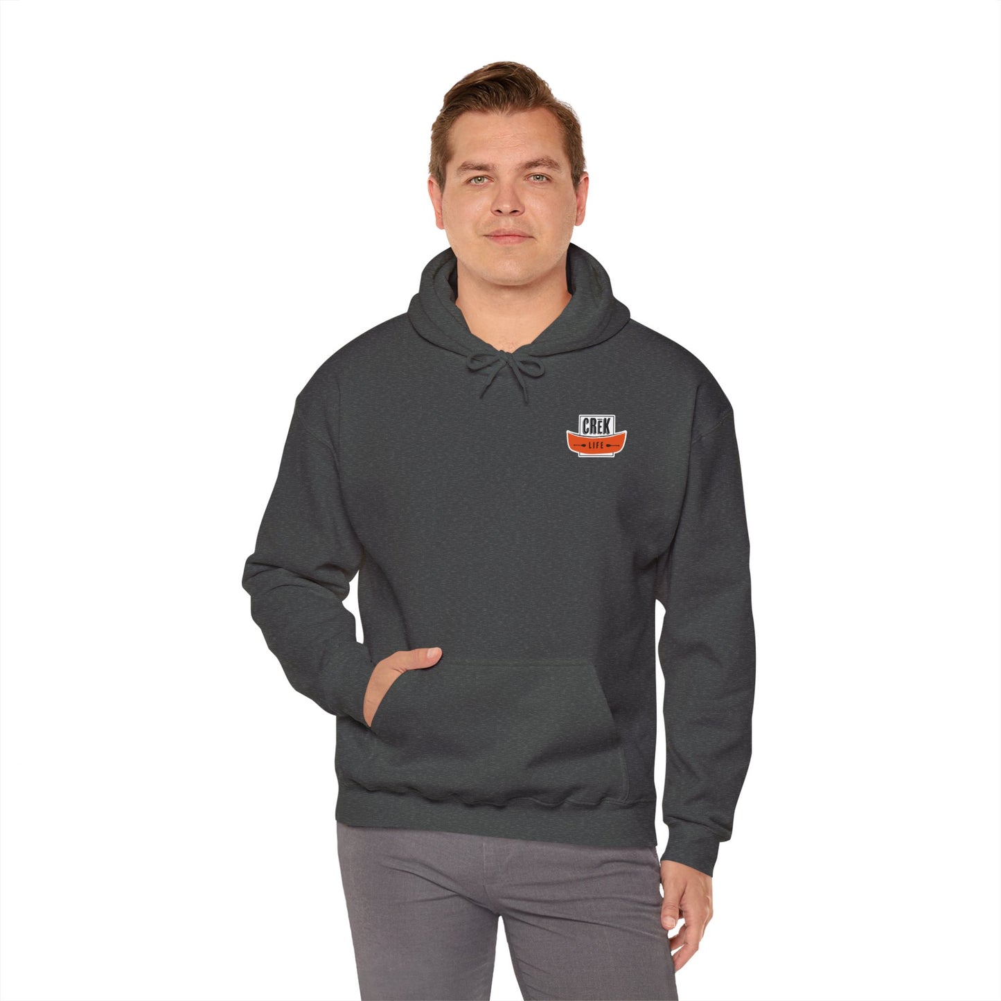 Breeches Unisex Heavy Blend Hooded Sweatshirt by Crēk Life (Gildan 18500)