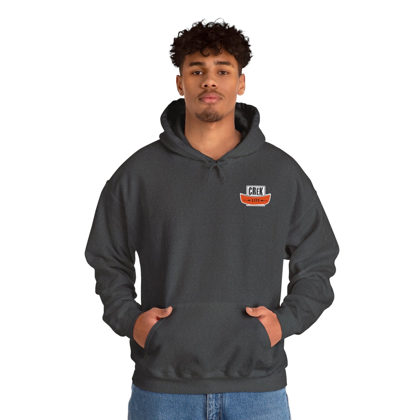 Breeches Unisex Heavy Blend Hooded Sweatshirt by Crēk Life (Gildan 18500)