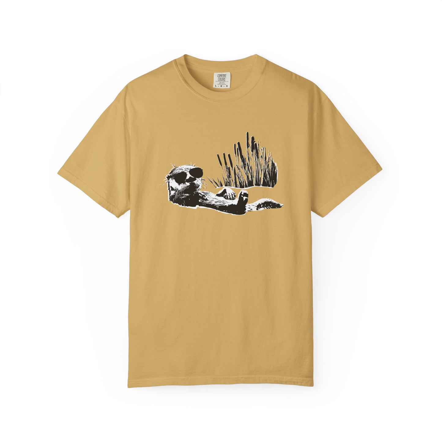 Otter Vibes: Unisex Comfort Colors T-Shirt by Crēk Life
