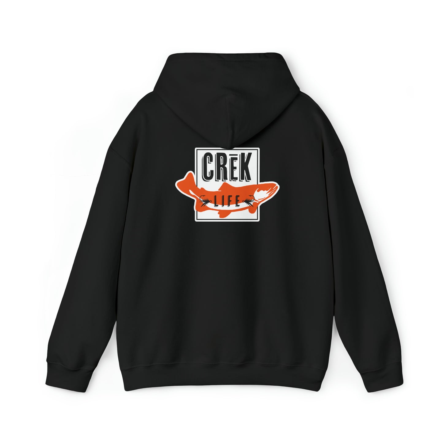 Crēk Life Fishing Club Unisex Heavy Blend Hooded Sweatshirt
