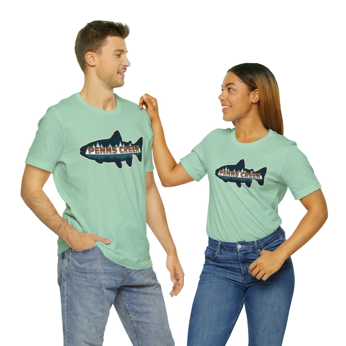 Penns Creek Trout- Bella Canvas Tee