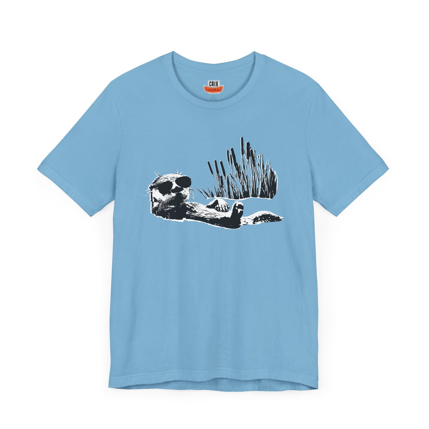 Otter Vibes: Unisex Bell+Canvas T-Shirt by Crēk Life