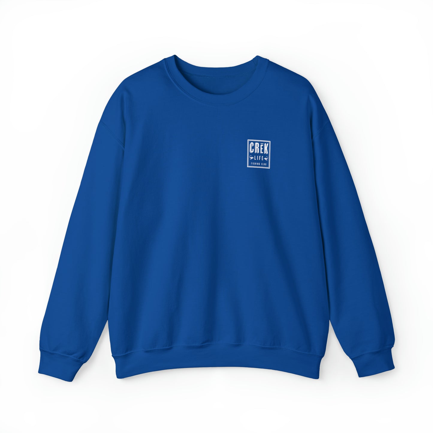 Crēk Life Fishing Club Unisex Heavy Blend™ Crewneck Sweatshirt