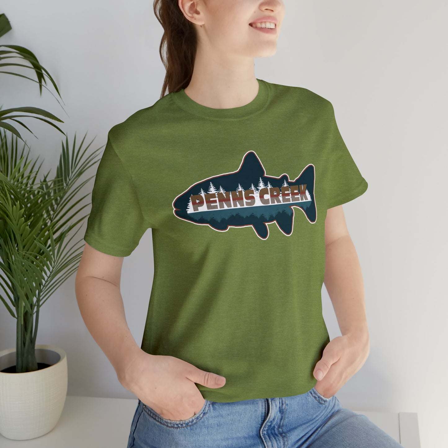 Penns Creek Trout- Bella Canvas Tee