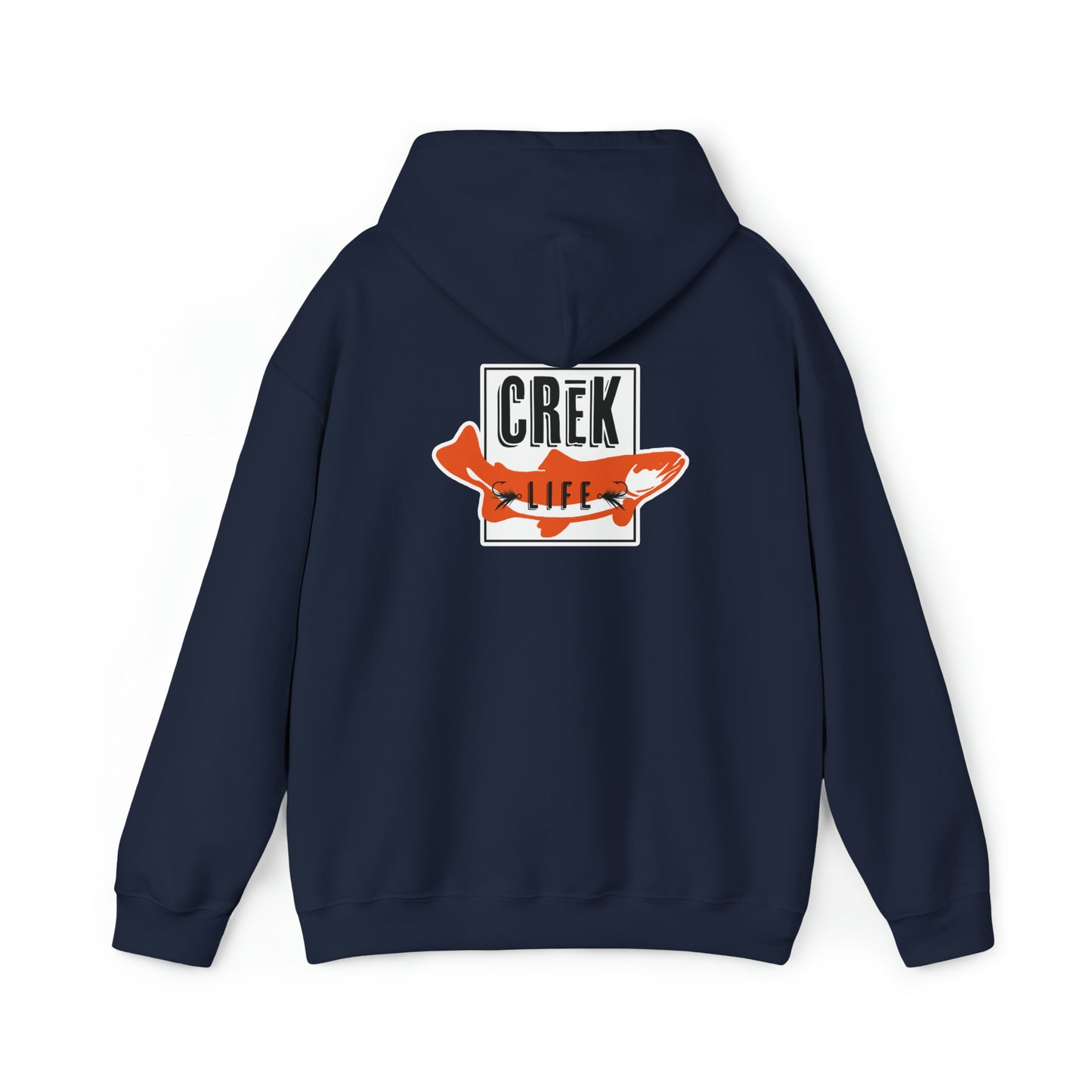 Crēk Life Fishing Club Unisex Heavy Blend Hooded Sweatshirt