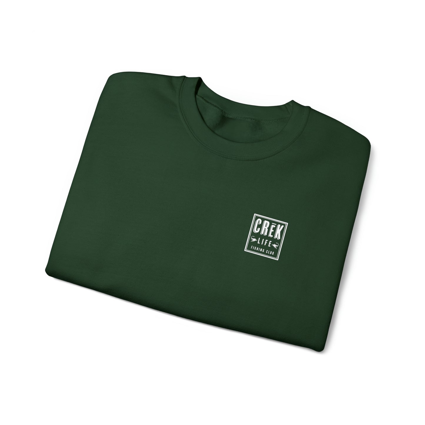 Crēk Life Fishing Club Unisex Heavy Blend™ Crewneck Sweatshirt