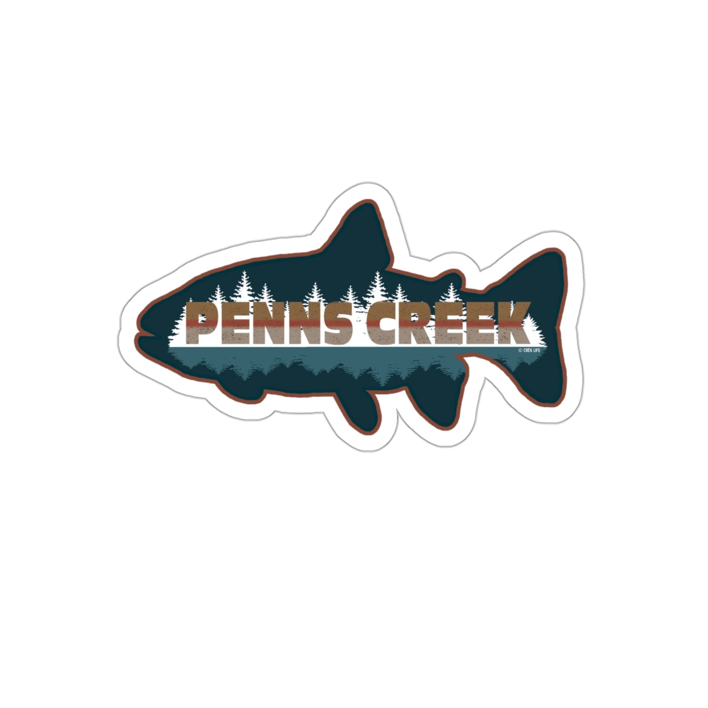 Penns Creek Vinyl Die-Cut Sticker