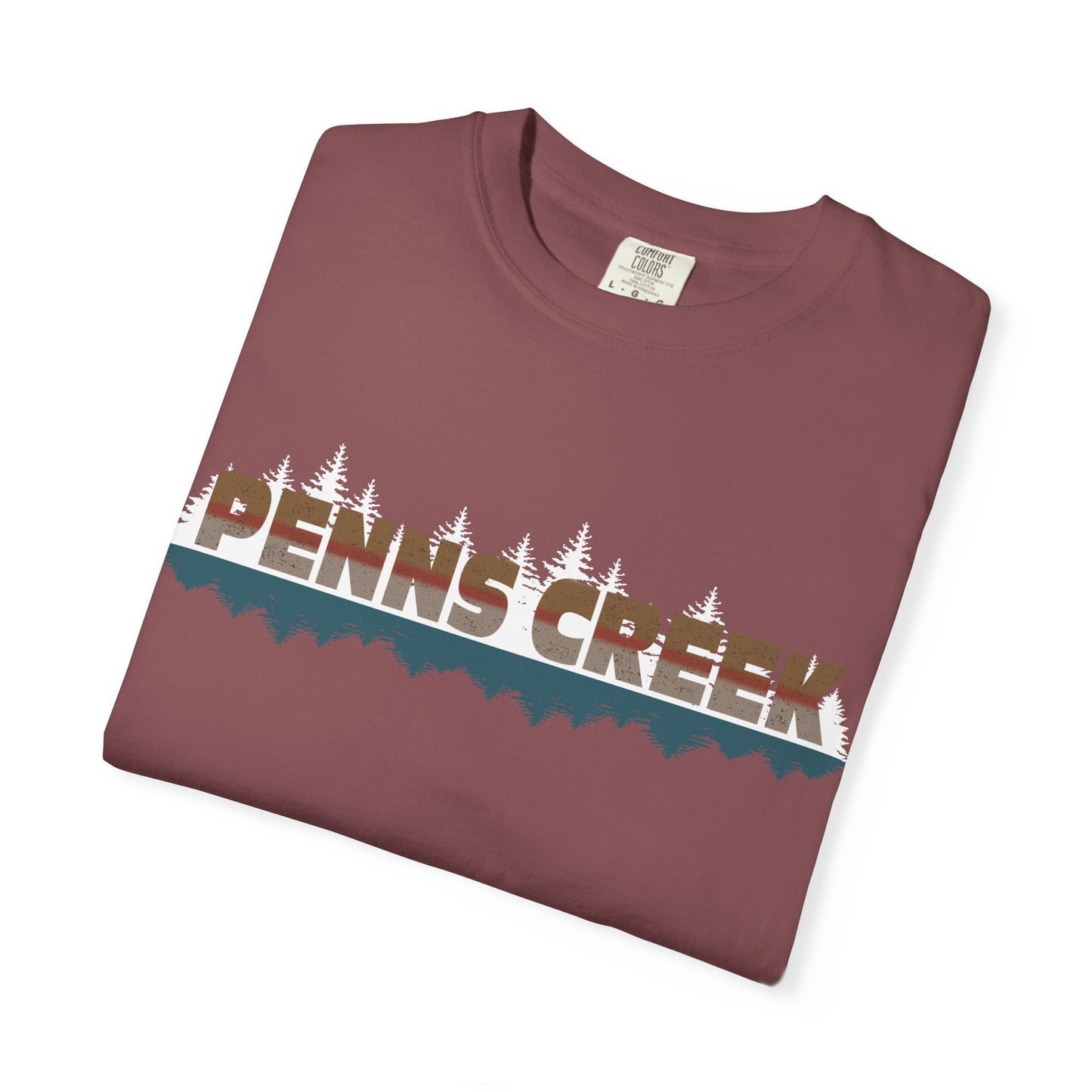 Crēk Life: Penns Creek Comfort Colors Unisex Tee
