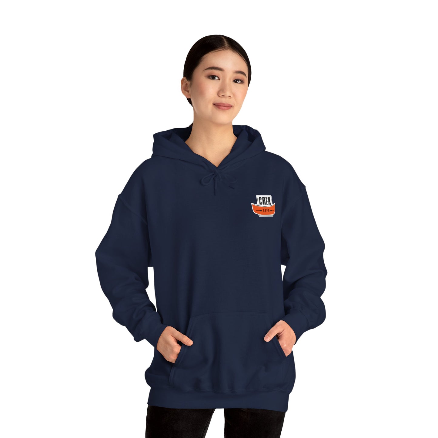 Breeches Unisex Heavy Blend Hooded Sweatshirt by Crēk Life (Gildan 18500)