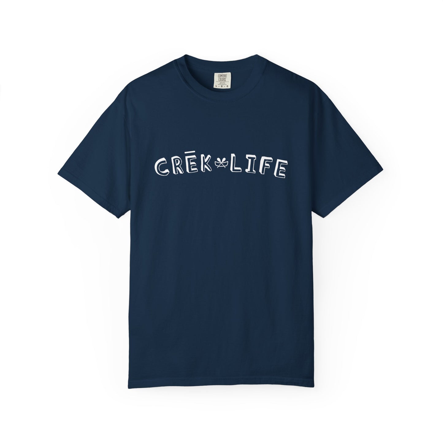 Crēk Life: Weekend Office Unisex Garment-Dyed T-shirt