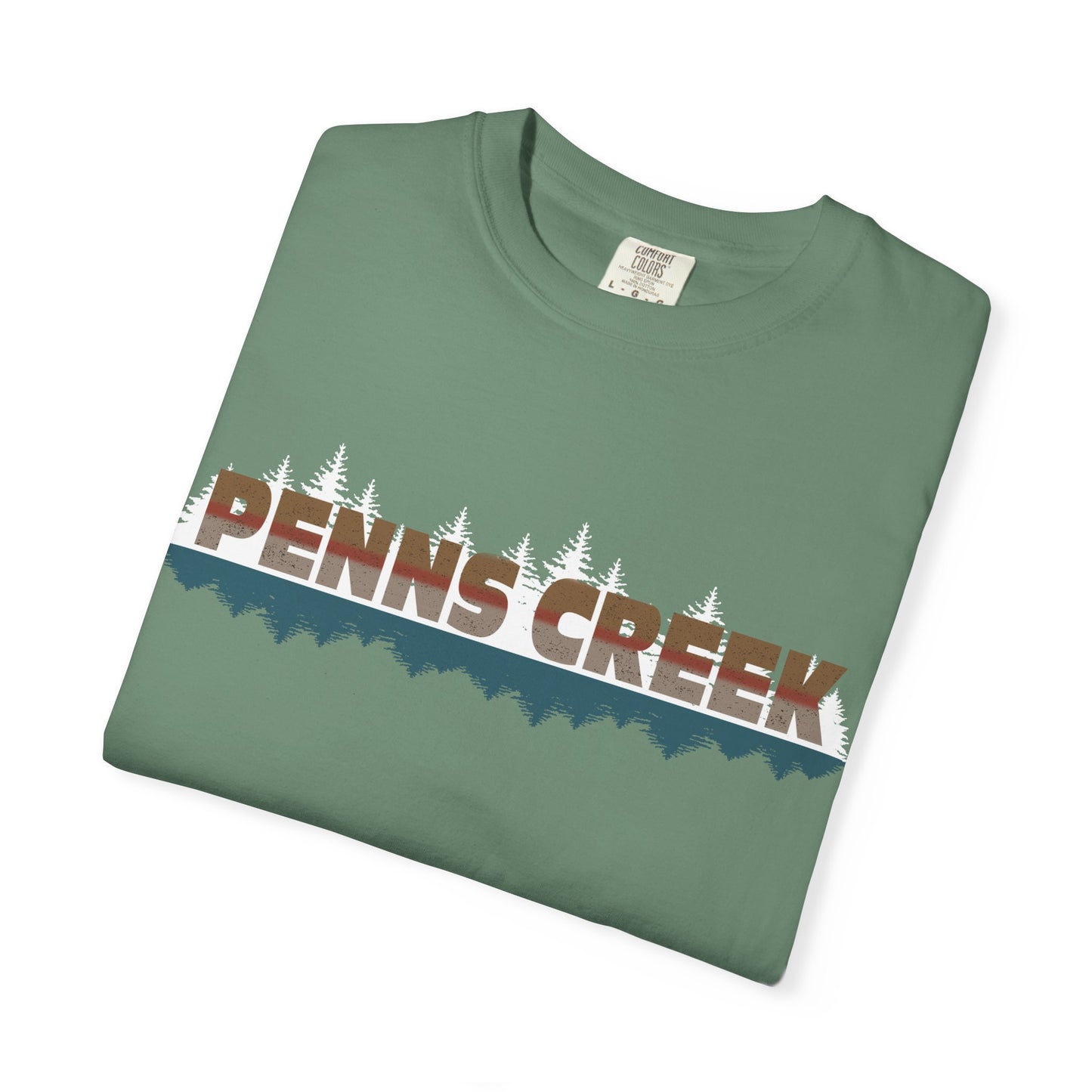 Crēk Life: Penns Creek Comfort Colors Unisex Tee