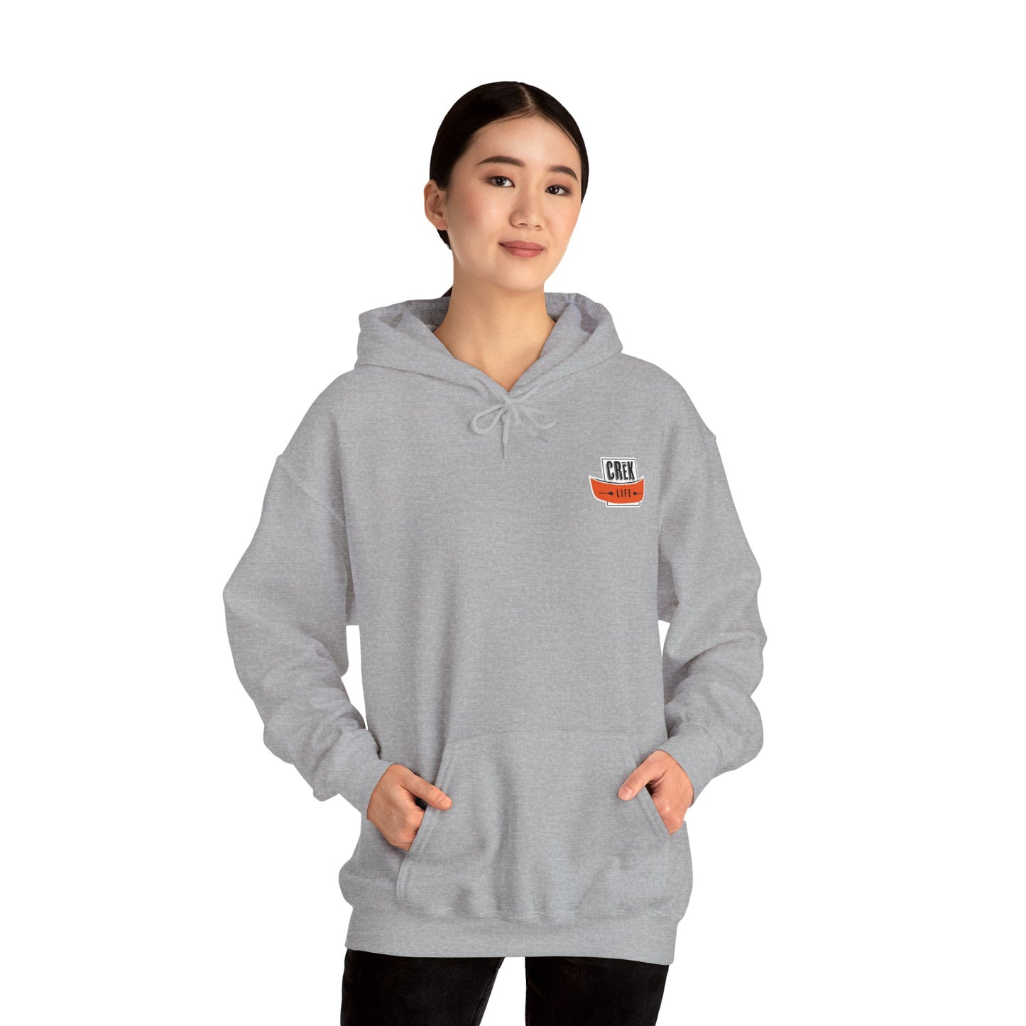 Breeches Unisex Heavy Blend Hooded Sweatshirt by Crēk Life (Gildan 18500)