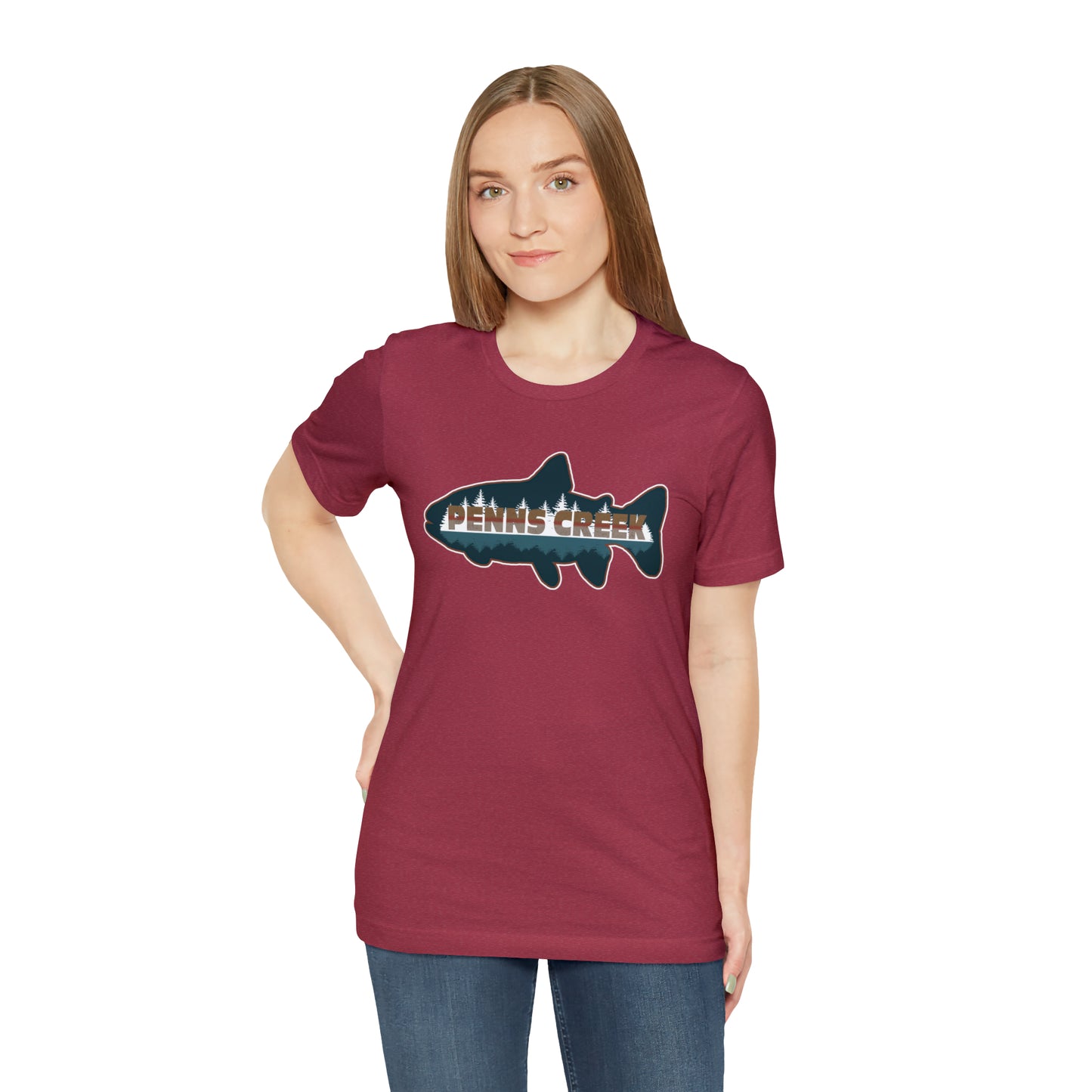 Penns Creek Trout- Bella Canvas Tee