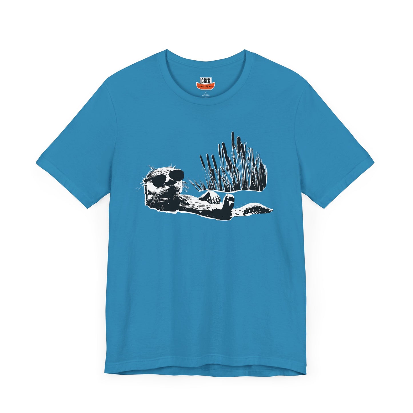 Otter Vibes: Unisex Bell+Canvas T-Shirt by Crēk Life